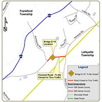 Frankford Bridge Closed