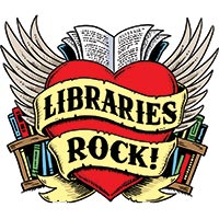 libraries rock logo