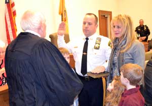 Sheriff Michael Strada is sworn in