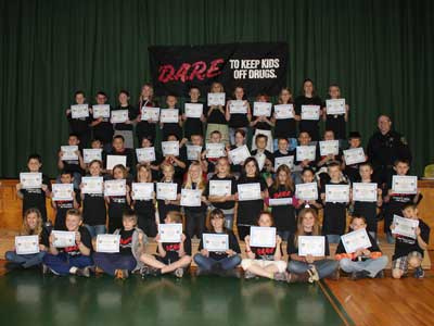 DARE graduating class