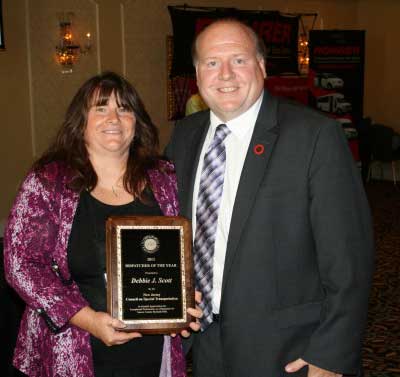 Debbie Scott, Dispatcher of the Year