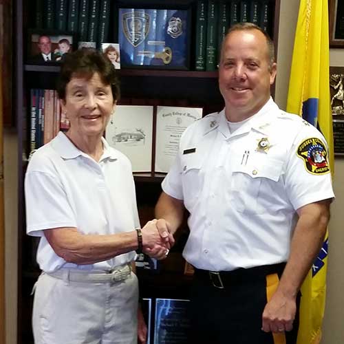 Eunice Howley, Sheriff Michael F. Strada