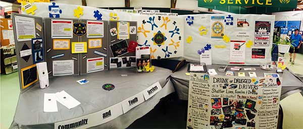 Booth at the 2014 fair