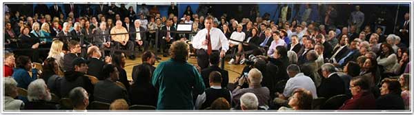 Governor Christie Town Hall Photo