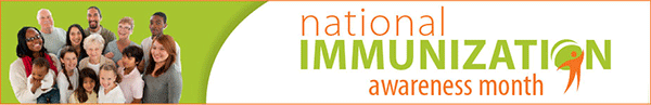 immunization Awareness Month Banner