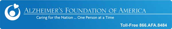 Alzheimer's Foundation of America Logo