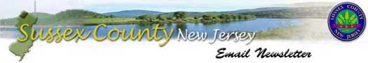 This is the official Sussex County Email Newsletter.  Please display images or click this link to view in a web browser.
