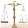Image of scales representing justice