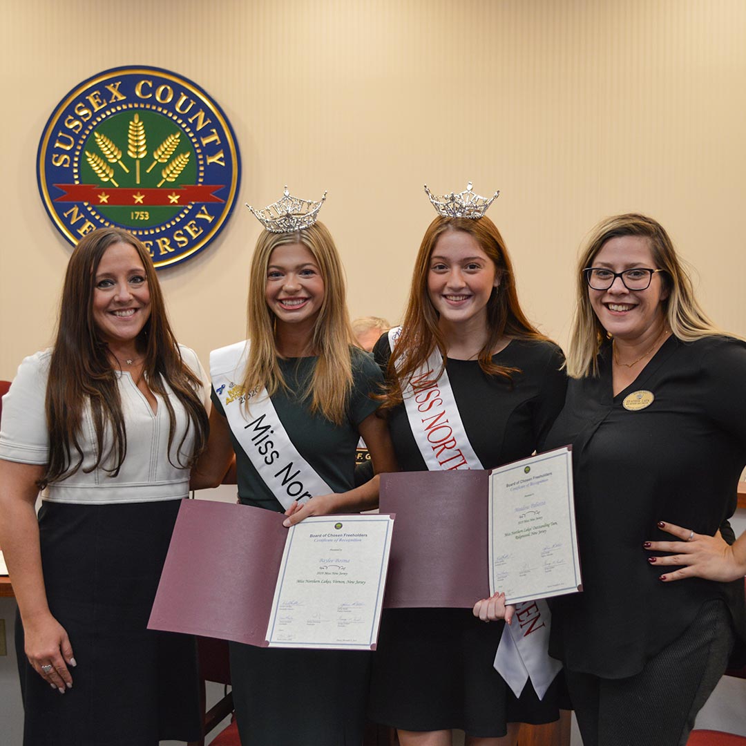 Dawn Fantasia, Baylee Bosma, Meadow Paliotta, and Heather Lata