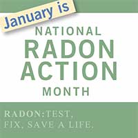 January Is National Radon Action Month