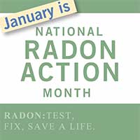 January is National Radon Action Month