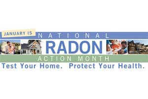 January is National Radon Action Month