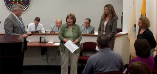 Freeholder Director George F. Graham, Jeri Doherty, Sarah Balzano, Cindy Armstrong