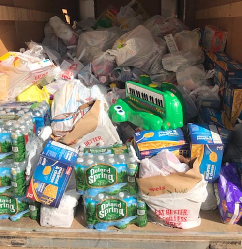 Image from Cram the Cruiser Food Drive
