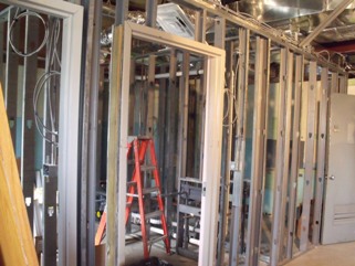 Facilities staff at work