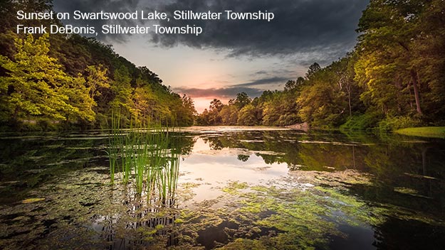 Sunset on Swartswood Lake