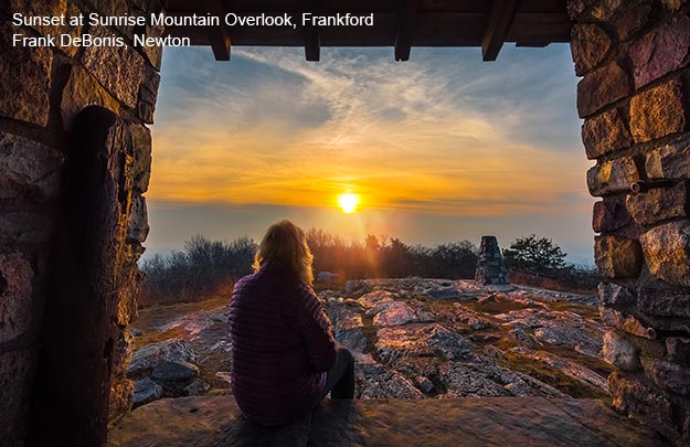 Sunset at Sunrise Mountain Overlook