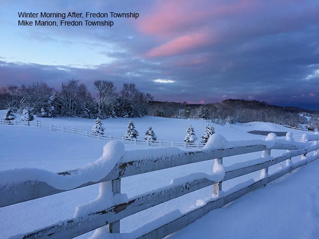 snowy landscape