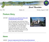 Thumbnail of newsletter
