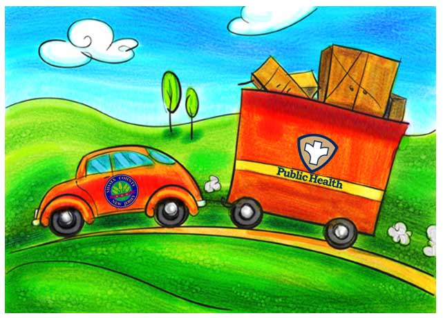 Image of a moving truck