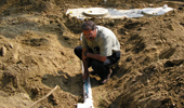 Conducting a septic inspection