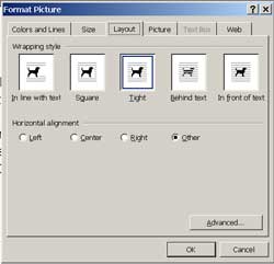 Sample image demonstrates text formatting in Microsoft Word Sample image demonstrates text formatting in Microsoft Word