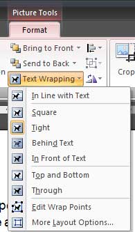Sample image demonstrates text formatting in Microsoft Word Sample image demonstrates text formatting in Microsoft Word