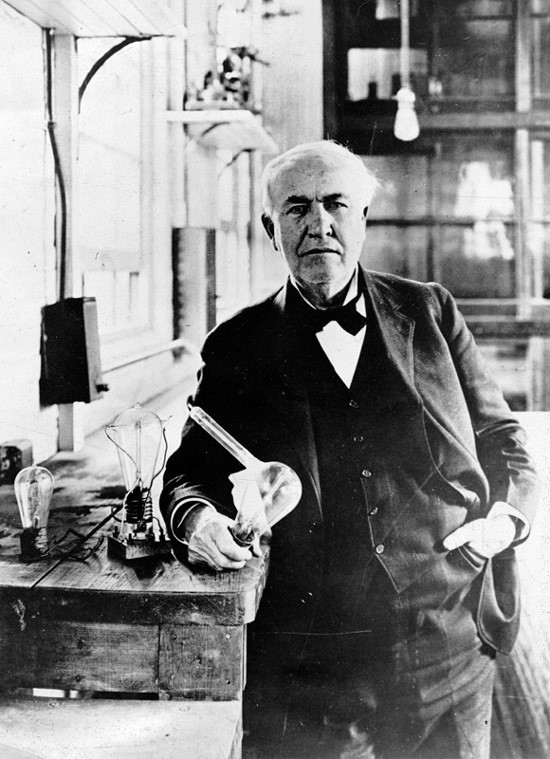 Thomas Edison Portrait
